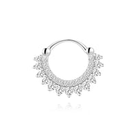 925 Silver Moissanite Flat Back Earrings for Women