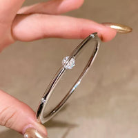 Bracelet étoile filante ouvrable 18.5cm circonférence