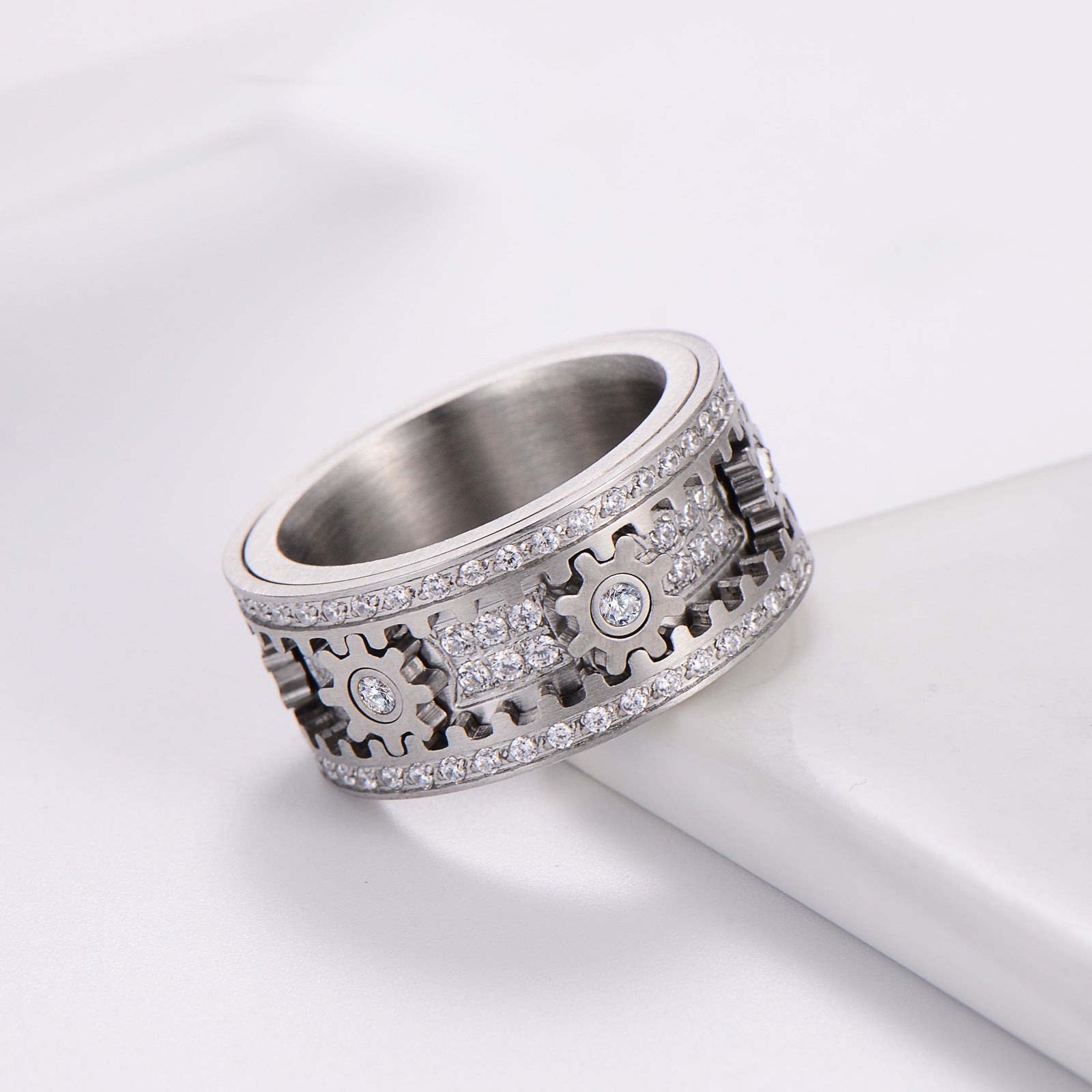 Celestial Gear Rotating Ring - S925