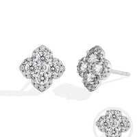 Moissanite Diamond Earrings for Women in S925 Silver 18K Gold Plated