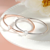 1CT Pear Moissanite Women's Bracelet, 925 Sterling Silver