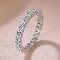 Elegant S925 Silver Ring for Women with Cubic Zirconia
