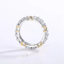1.5ct D Color Moissanite Ring for Men and Women
