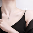 Cat Pendant Necklace & 925 Sterling Silver Fish with Moissanite