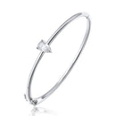 1CT Pear Moissanite Women's Bracelet, 925 Sterling Silver