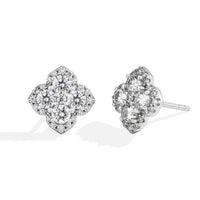 Moissanite Diamond Earrings for Women in S925 Silver 18K Gold Plated